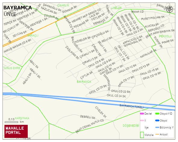 BAYRAMCA Mahallesi Haritası | Uydu Görüntüsü ve Harita Detayları