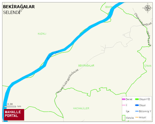 BEKİRAĞALAR Mahallesi Haritası | Uydu Görüntüsü ve Harita Detayları