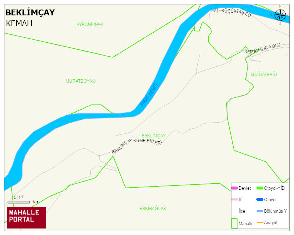 BEKLİMÇAY Mahallesi Haritası | Uydu Görüntüsü ve Harita Detayları