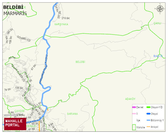 BELDİBİ Mahallesi Haritası | Uydu Görüntüsü ve Harita Detayları