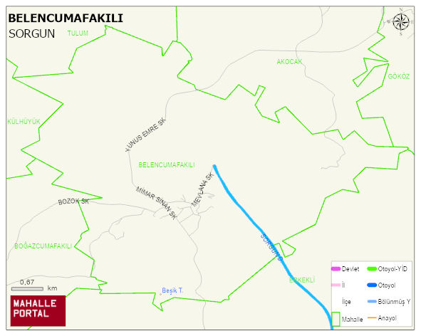 BELENCUMAFAKILI Köyü Haritası | Detaylı Köy ve Mahalle Görünümü