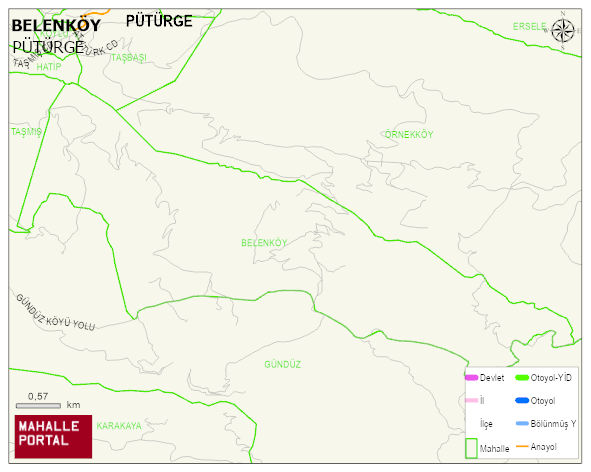 BELENKÖY Mahallesi Haritası | Sayısal Bölge Görünümü