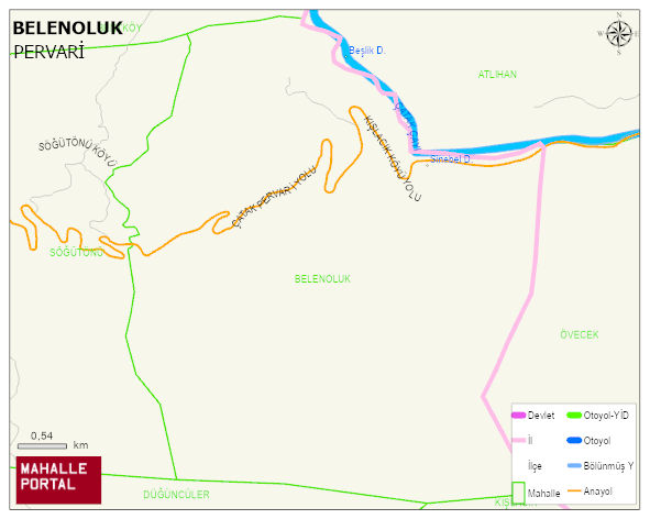 BELENOLUK Köyü Haritası | İnteraktif Köy ve Mahalle Sınırları