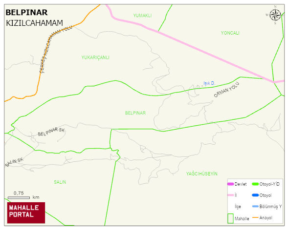 BELPINAR Mahallesi Haritası | İnteraktif Köy ve Mahalle Sınırları