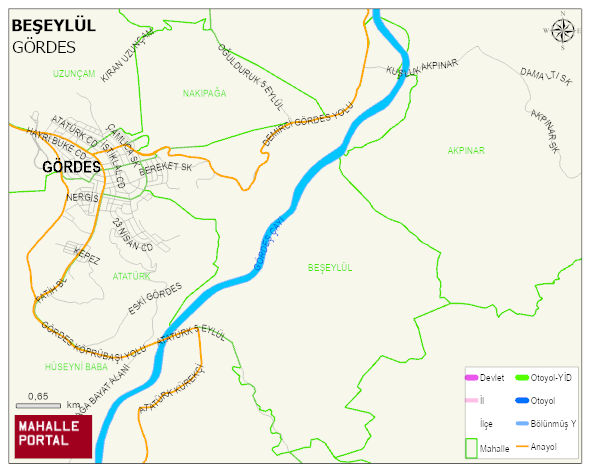 BEŞEYLÜL Mahallesi Haritası | Uydu Görüntüsü ve Harita Detayları