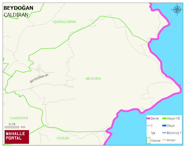 BEYDOĞAN Mahallesi Haritası | Detaylı Köy ve Mahalle Görünümü