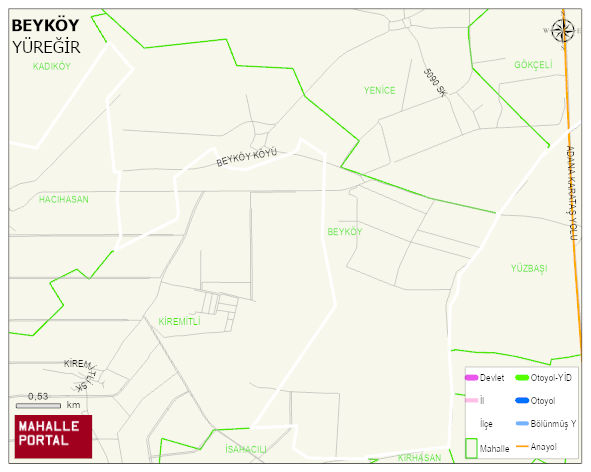 BEYKÖY Mahallesi Haritası | Güncel Mahalle ve Köy Haritası