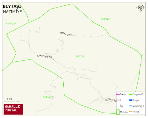 BEYTAŞI Köyü Haritası | Mahalle Sokak Haritası