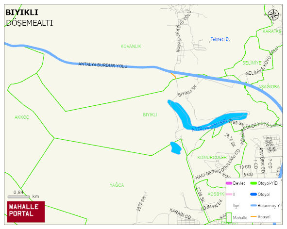 BIYIKLI Mahallesi Haritası | Mahalle Sokak Haritası