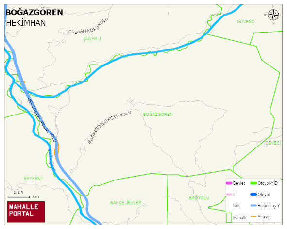 BOĞAZGÖREN Mahallesi Haritası | İnteraktif Köy ve Mahalle Sınırları