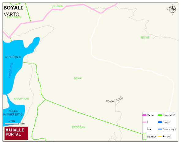 BOYALI Köyü Haritası | İnteraktif Köy ve Mahalle Sınırları