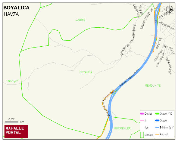 BOYALICA Mahallesi Haritası | Uydu Görüntüsü ve Harita Detayları