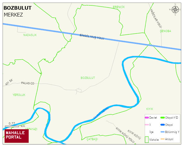 BOZBULUT Köyü Haritası | Güncel Mahalle ve Köy Haritası