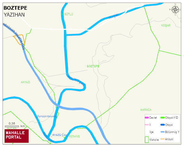 BOZTEPE Mahallesi Haritası | Uydu Görüntüsü ve Harita Detayları