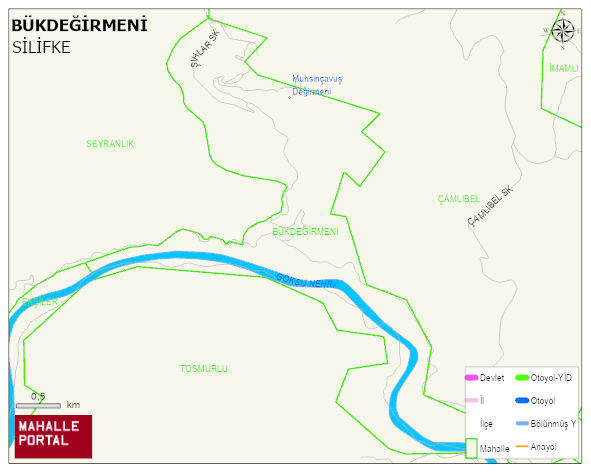 BÜKDEĞİRMENİ Mahallesi Haritası | Güncel Mahalle ve Köy Haritası