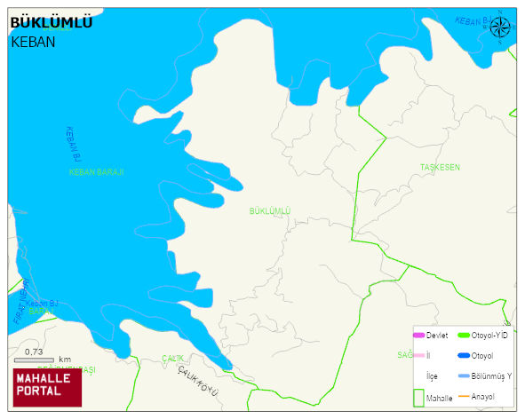 BÜKLÜMLÜ Köyü Haritası | Güncel Mahalle ve Köy Haritası