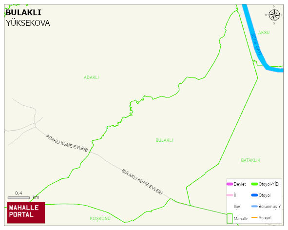 BULAKLI Köyü Haritası | Uydu Görüntüsü ve Harita Detayları