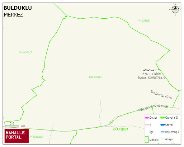 BULDUKLU Köyü Haritası | Güncel Mahalle ve Köy Haritası