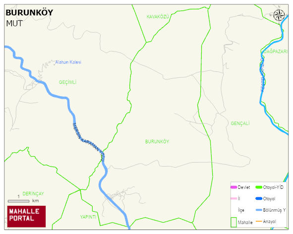BURUNKÖY Mahallesi Haritası | Uydu Görüntüsü ve Harita Detayları