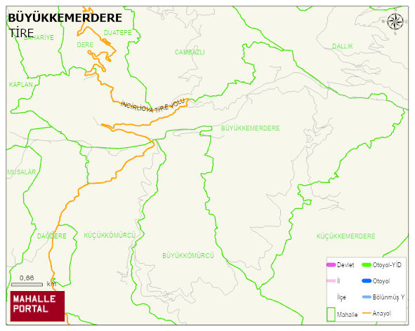BÜYÜKKEMERDERE Mahallesi Haritası | Mahalle Sokak Haritası