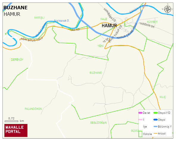 BUZHANE Mahallesi Haritası | Uydu Görüntüsü ve Harita Detayları