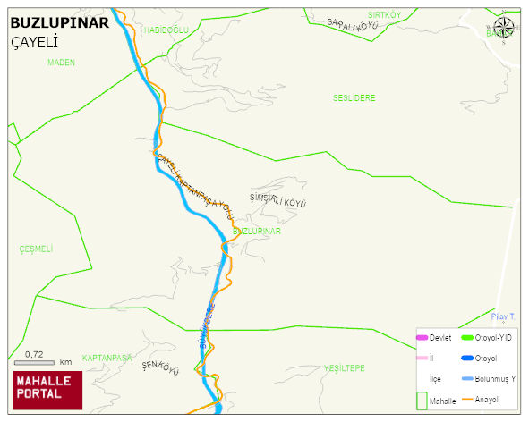 BUZLUPINAR Köyü Haritası | İnteraktif Köy ve Mahalle Sınırları