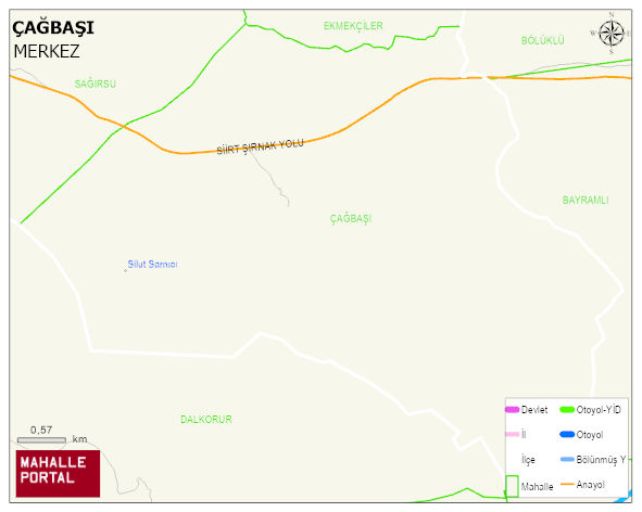 ÇAĞBAŞI Köyü Haritası | Uydu Görüntüsü ve Harita Detayları