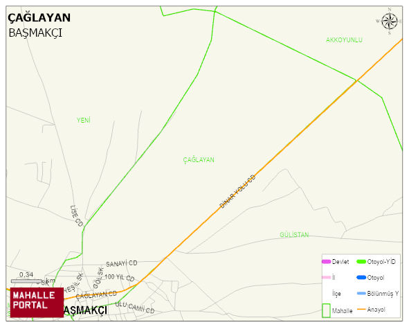 ÇAĞLAYAN Mahallesi Haritası | Uydu Görüntüsü ve Harita Detayları
