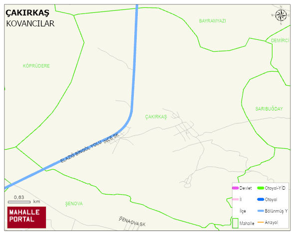 ÇAKIRKAŞ Köyü Haritası | Uydu Görüntüsü ve Harita Detayları