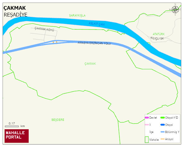 ÇAKMAK Köyü Haritası | Güncel Mahalle ve Köy Haritası