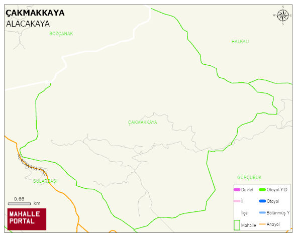 ÇAKMAKKAYA Köyü Haritası | Uydu Görüntüsü ve Harita Detayları
