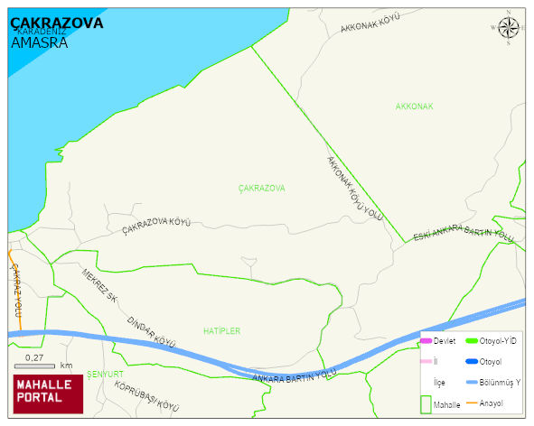 ÇAKRAZOVA Köyü Haritası | Uydu Görüntüsü ve Harita Detayları