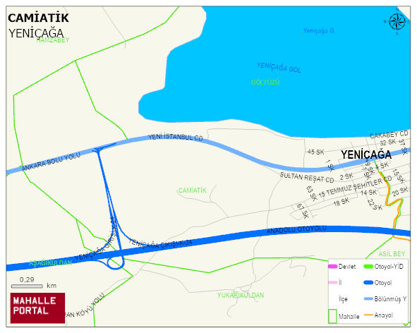 CAMİATİK Mahallesi Haritası | Sayısal Bölge Görünümü