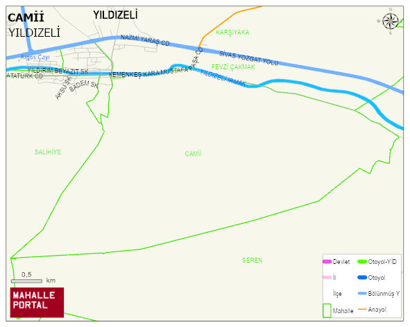 CAMİİ Mahallesi Haritası | Uydu Görüntüsü ve Harita Detayları
