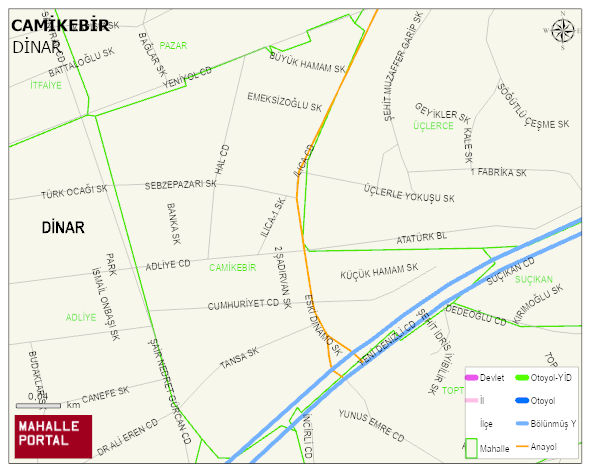 CAMİKEBİR Mahallesi Haritası | Detaylı Köy ve Mahalle Görünümü