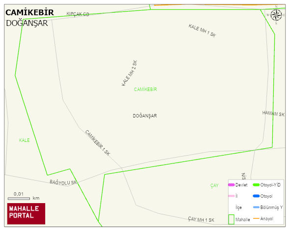 CAMİKEBİR Mahallesi Haritası | Dağlar, Ovalar ve Akarsu Bilgileri