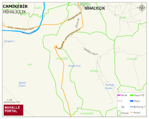 CAMİKEBİR Mahallesi Haritası | İnteraktif Köy ve Mahalle Sınırları