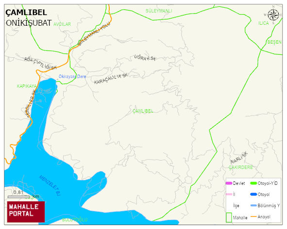 ÇAMLIBEL Mahallesi Haritası | İnteraktif Köy ve Mahalle Sınırları