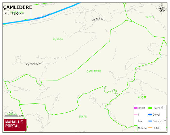 ÇAMLIDERE Mahallesi Haritası | Uydu Görüntüsü ve Harita Detayları