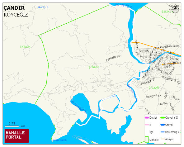 ÇANDIR Mahallesi Haritası | Uydu Görüntüsü ve Harita Detayları