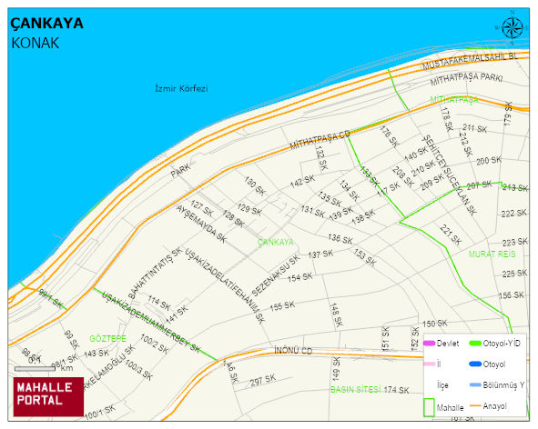 ÇANKAYA Mahallesi Haritası | Mahalle ve Köy Sınırı