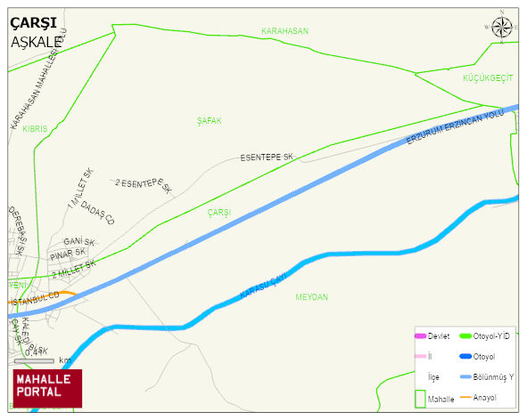 ÇARŞI Mahallesi Haritası | Sayısal Bölge Görünümü