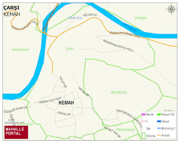 ÇARŞI Mahallesi Haritası | Mahalle ve Köy Sınırı