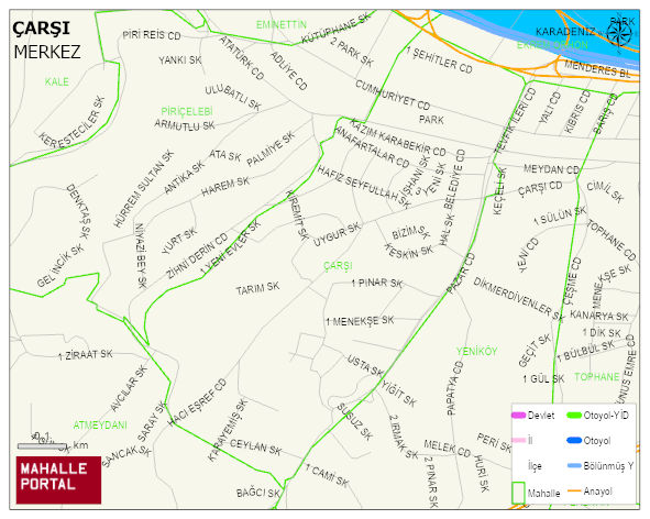 ÇARŞI Mahallesi Haritası | Mahalle Sokak Haritası