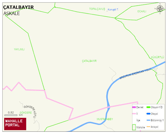 ÇATALBAYIR Mahallesi Haritası | Mahalle Sokak Haritası