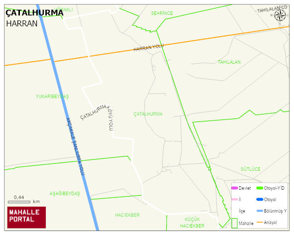 ÇATALHURMA Mahallesi Haritası | Mahalle Sokak Haritası