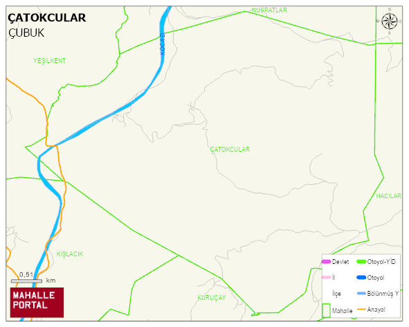 ÇATOKCULAR Mahallesi Haritası | Uydu Görüntüsü ve Harita Detayları