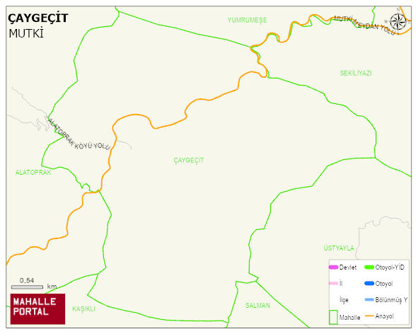 ÇAYGEÇİT Köyü Haritası | İnteraktif Köy ve Mahalle Sınırları