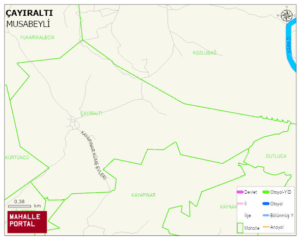 ÇAYIRALTI Köyü Haritası | Uydu Görüntüsü ve Harita Detayları