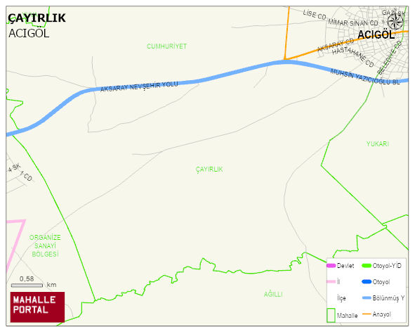 ÇAYIRLIK Mahallesi Haritası | Uydu Görüntüsü ve Harita Detayları